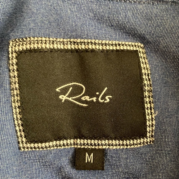 Rails Plaid Cotton Muslin Shirt - Picture 2 of 5